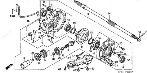 The Honda TRX 500 parts diagrams explode for easy to see parts. . Honda rubicon 500 parts diagram
